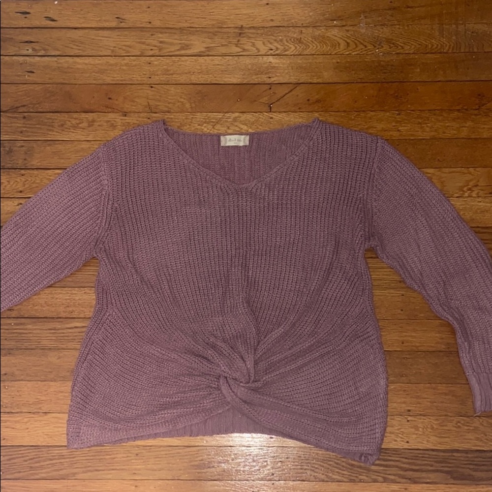 Altar’d state purple sweater